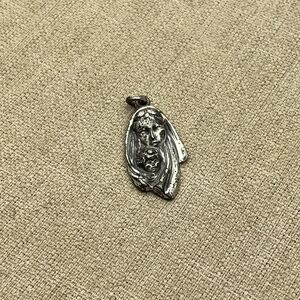 Sterling silver mother mary Charm pendant